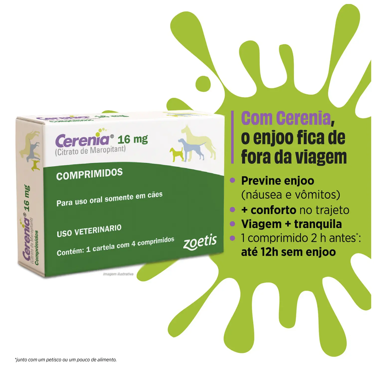 Antiemético Cerenia 16mg para Cães